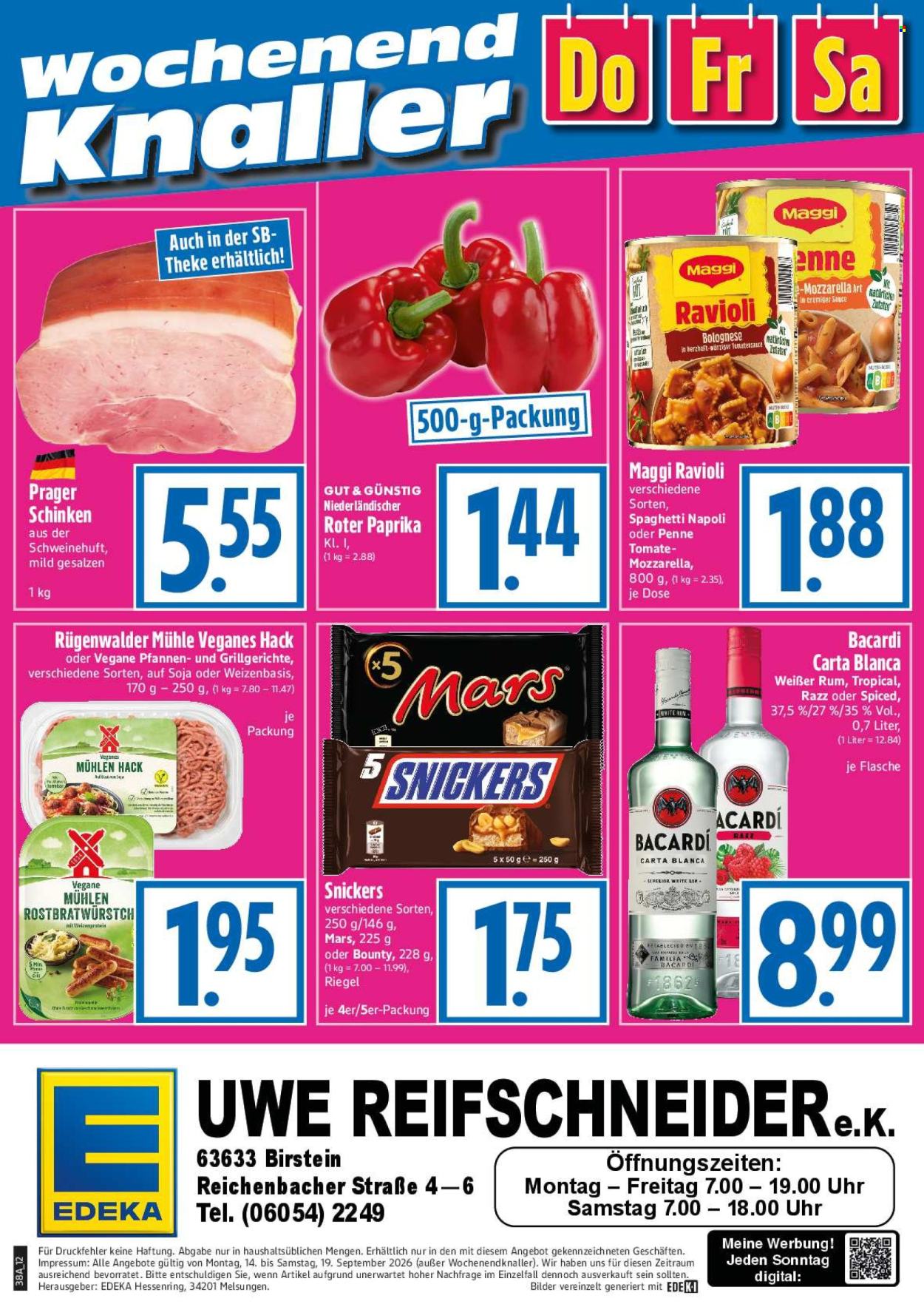 Edeka Prospekte  - 14.09.2026 - 19.09.2026. Seite 12