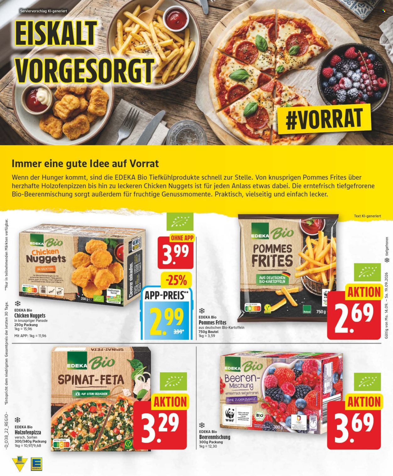 Edeka Prospekte  - 14.09.2026 - 19.09.2026. Seite 22