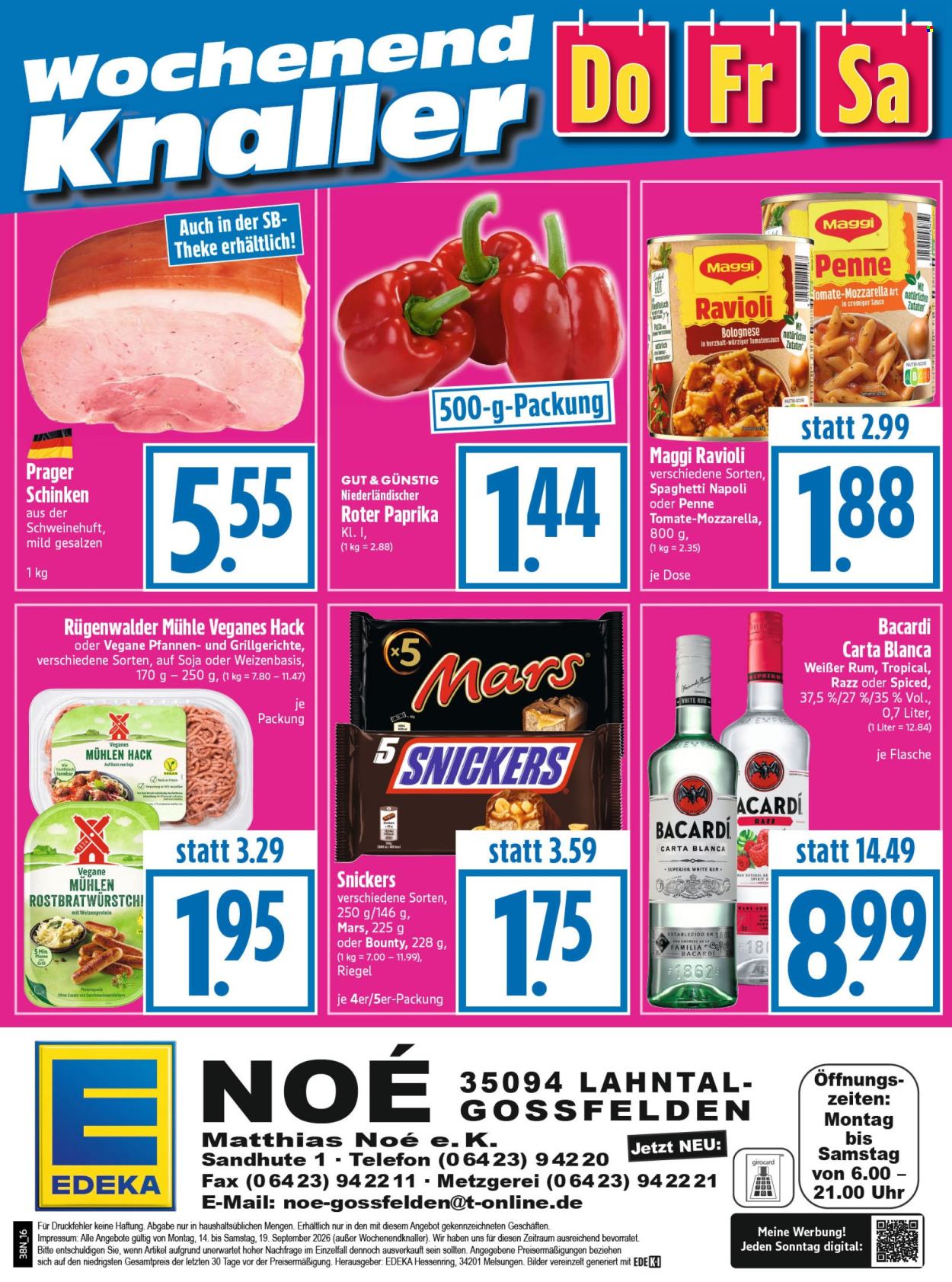 Edeka Prospekte  - 14.09.2026 - 19.09.2026. Seite 16