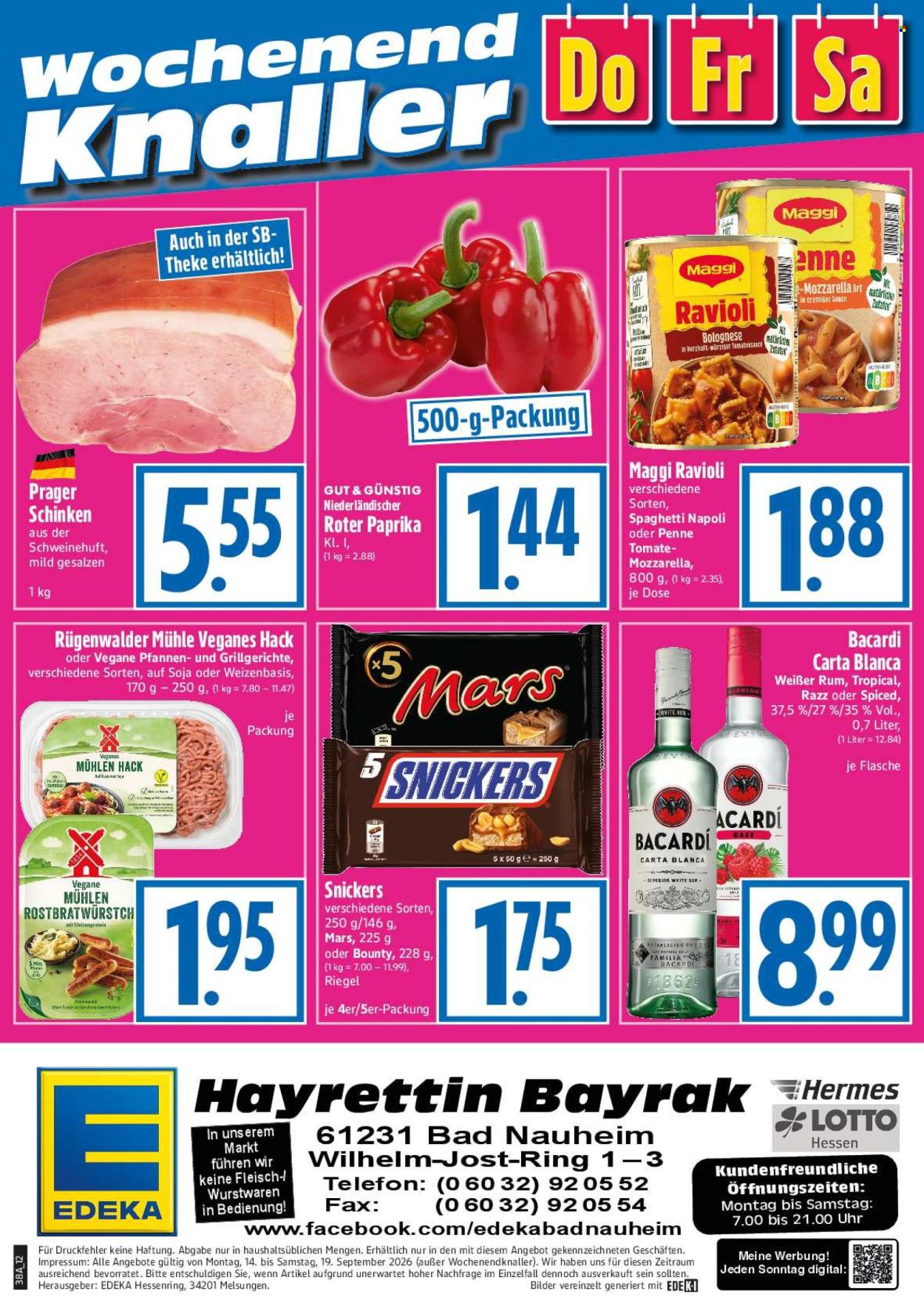 Edeka Prospekte  - 14.09.2026 - 19.09.2026. Seite 12
