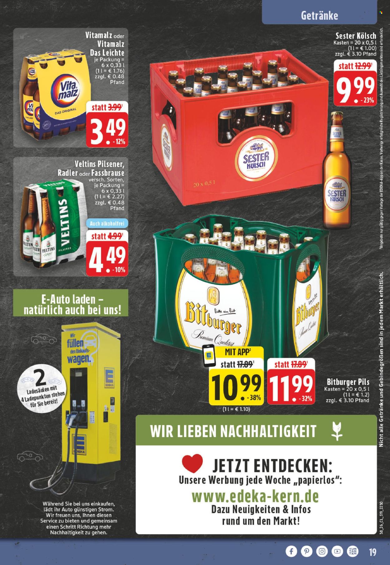 Edeka Prospekte  - 14.09.2026 - 19.09.2026. Seite 19