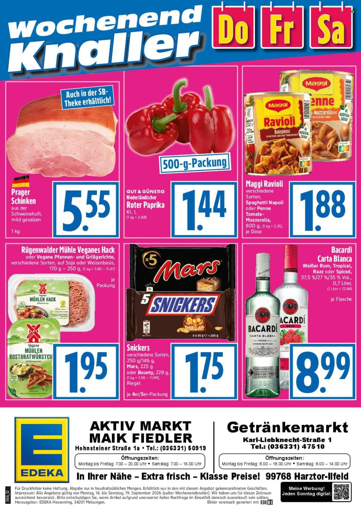 Edeka Prospekte  - 14.09.2026 - 19.09.2026. Seite 12