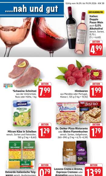 Prospekte Edeka - 14.09.2026 - 19.09.2026.