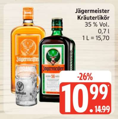 JÄGERMEISTER Kräuterlikör*