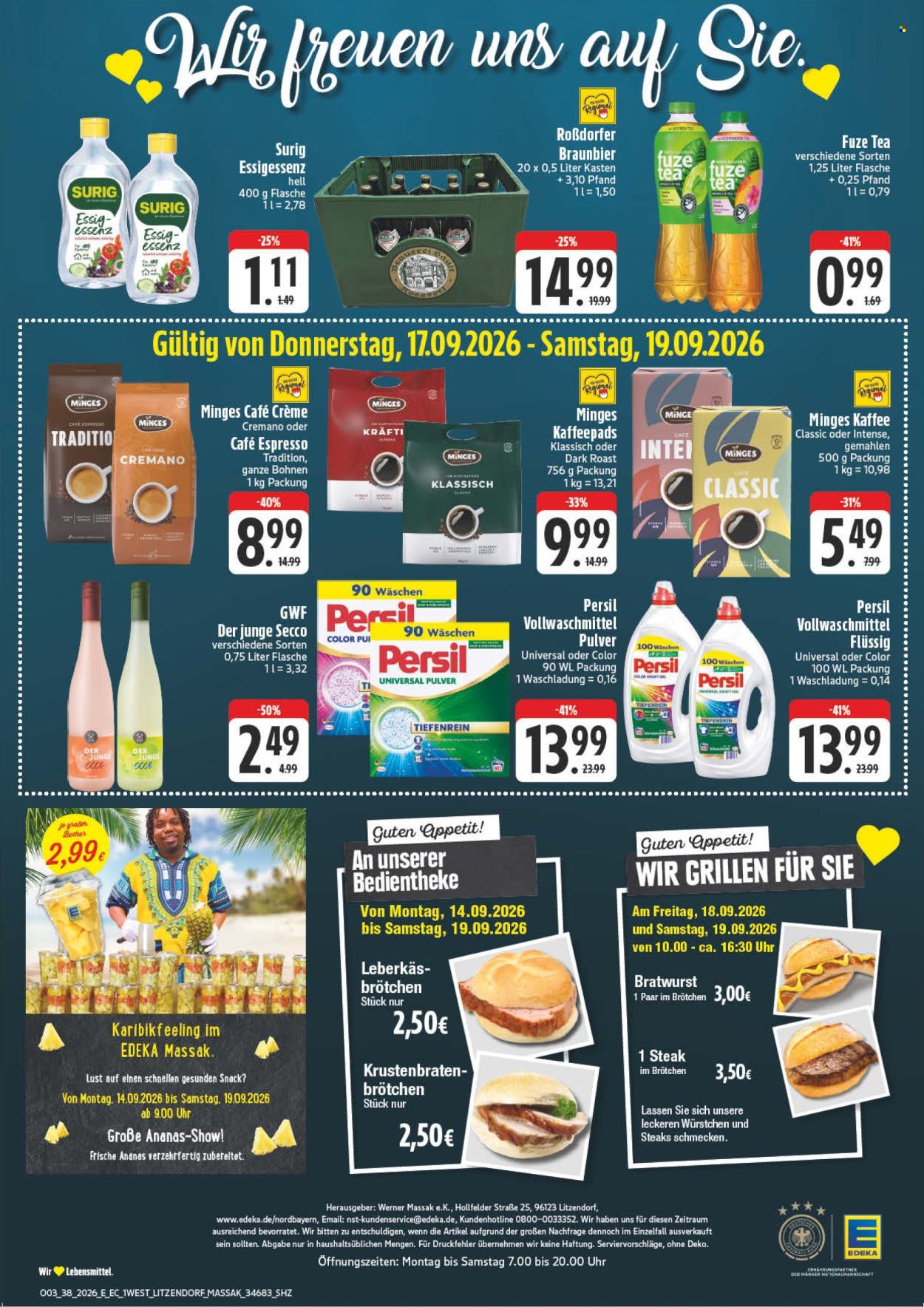 Edeka Prospekte  - 14.09.2026 - 19.09.2026. Seite 4