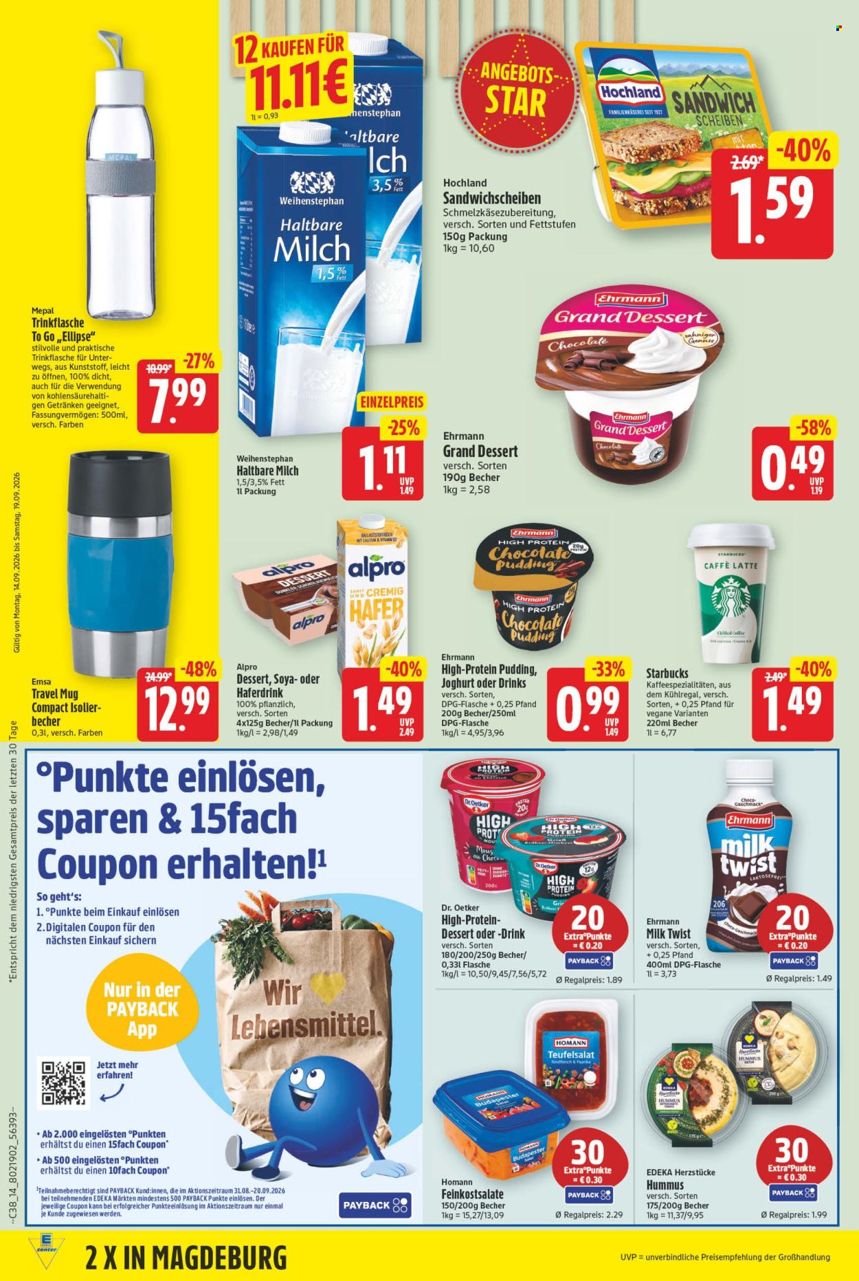 E center Prospekte  - 14.09.2026 - 19.09.2026. Seite 14