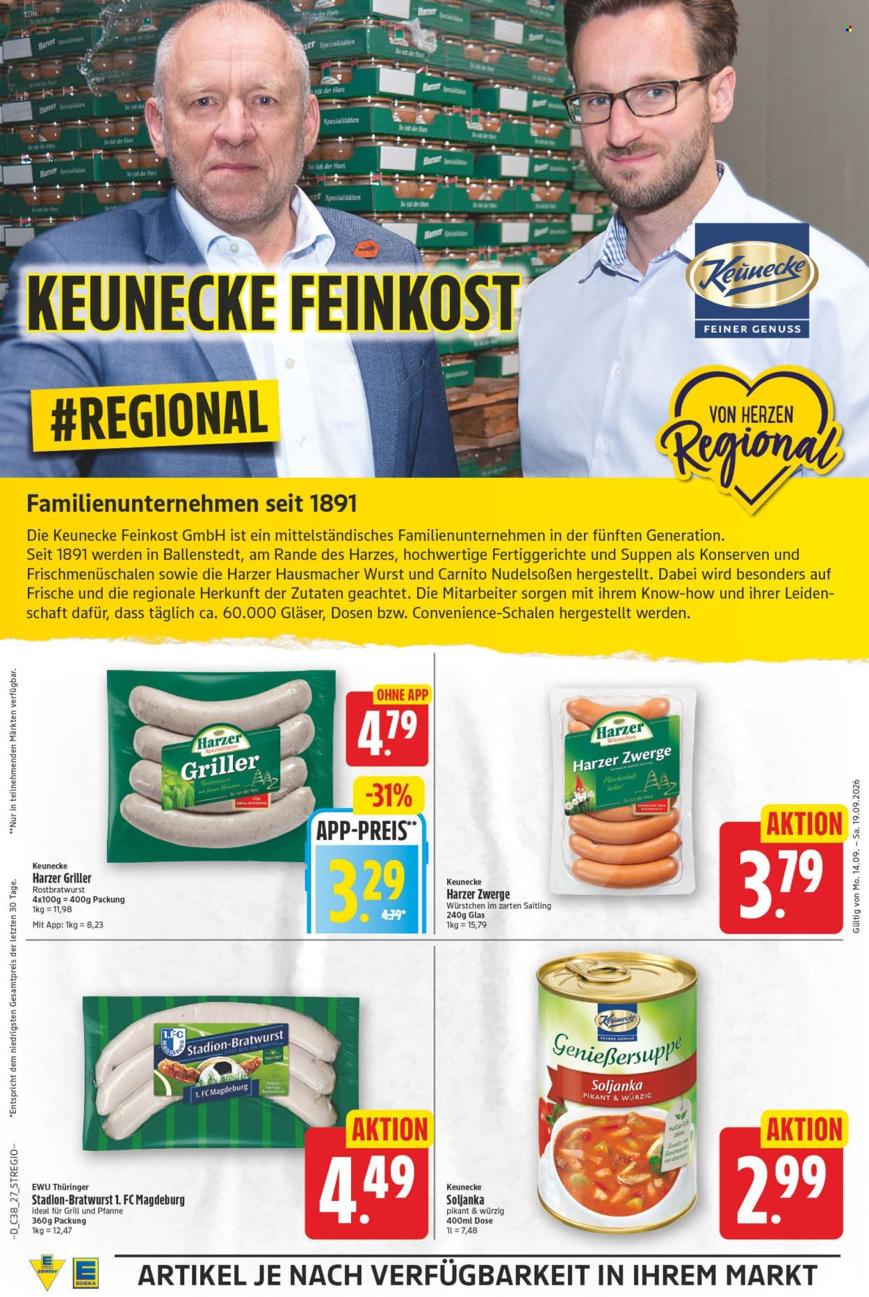 E center Prospekte  - 14.09.2026 - 19.09.2026. Seite 27