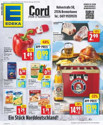Prospekte Edeka - 14.09.2026 - 19.09.2026.