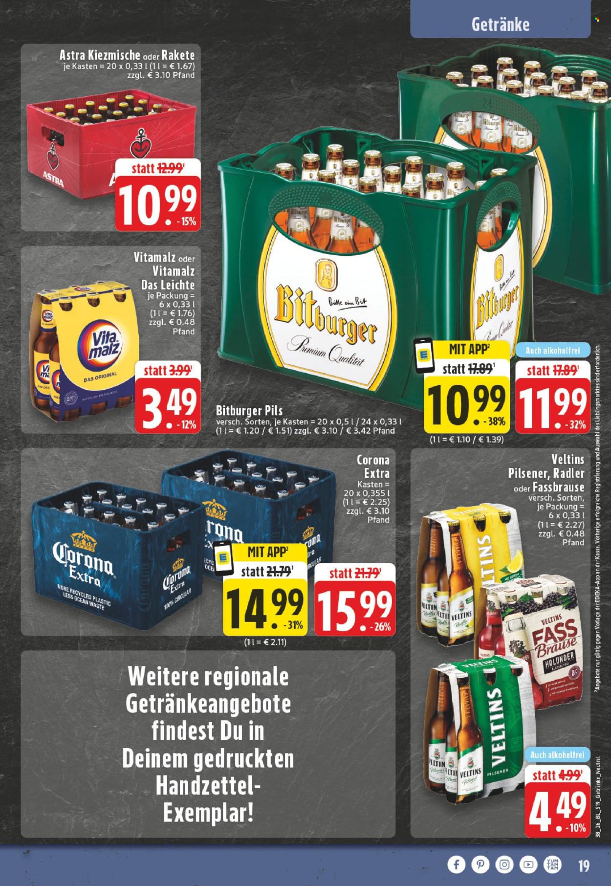 E center Prospekte  - 14.09.2026 - 19.09.2026. Seite 19