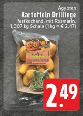 Kartoffeln Drillinge