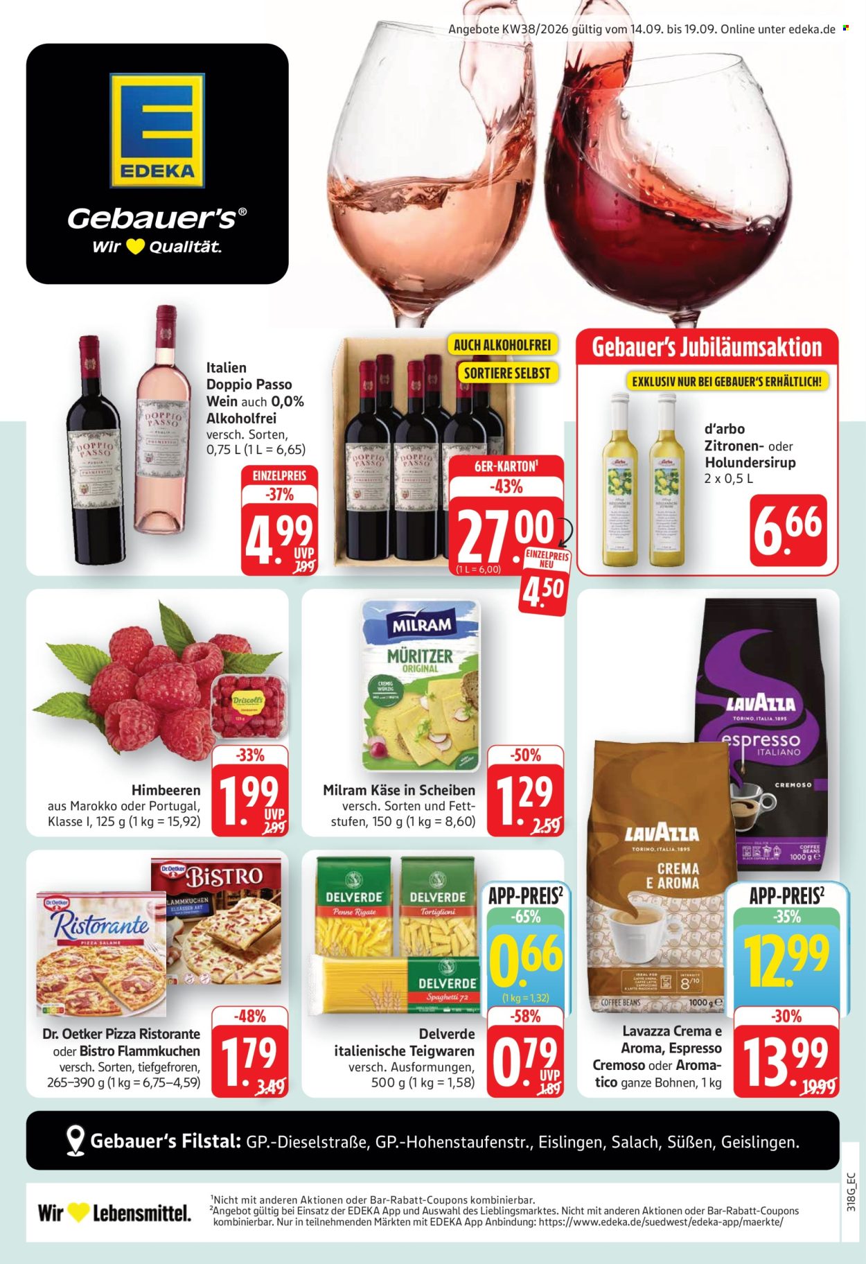 E center Prospekte  - 14.09.2026 - 19.09.2026. Seite 1