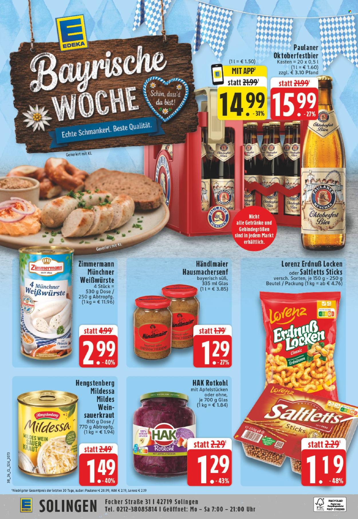 Edeka Prospekte  - 14.09.2026 - 19.09.2026. Seite 28