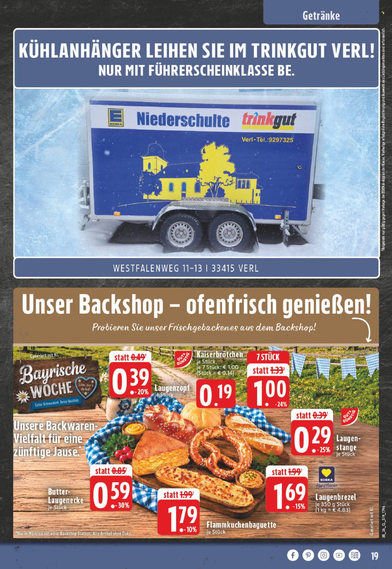 Edeka Prospekte  - 14.09.2026 - 19.09.2026. Seite 19