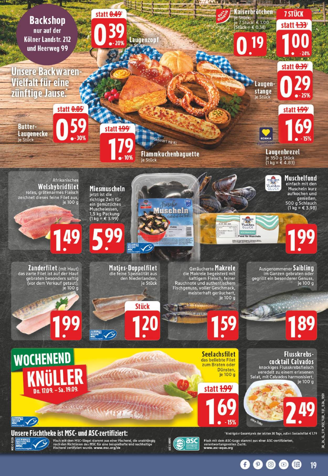 Edeka Prospekte  - 14.09.2026 - 19.09.2026. Seite 19