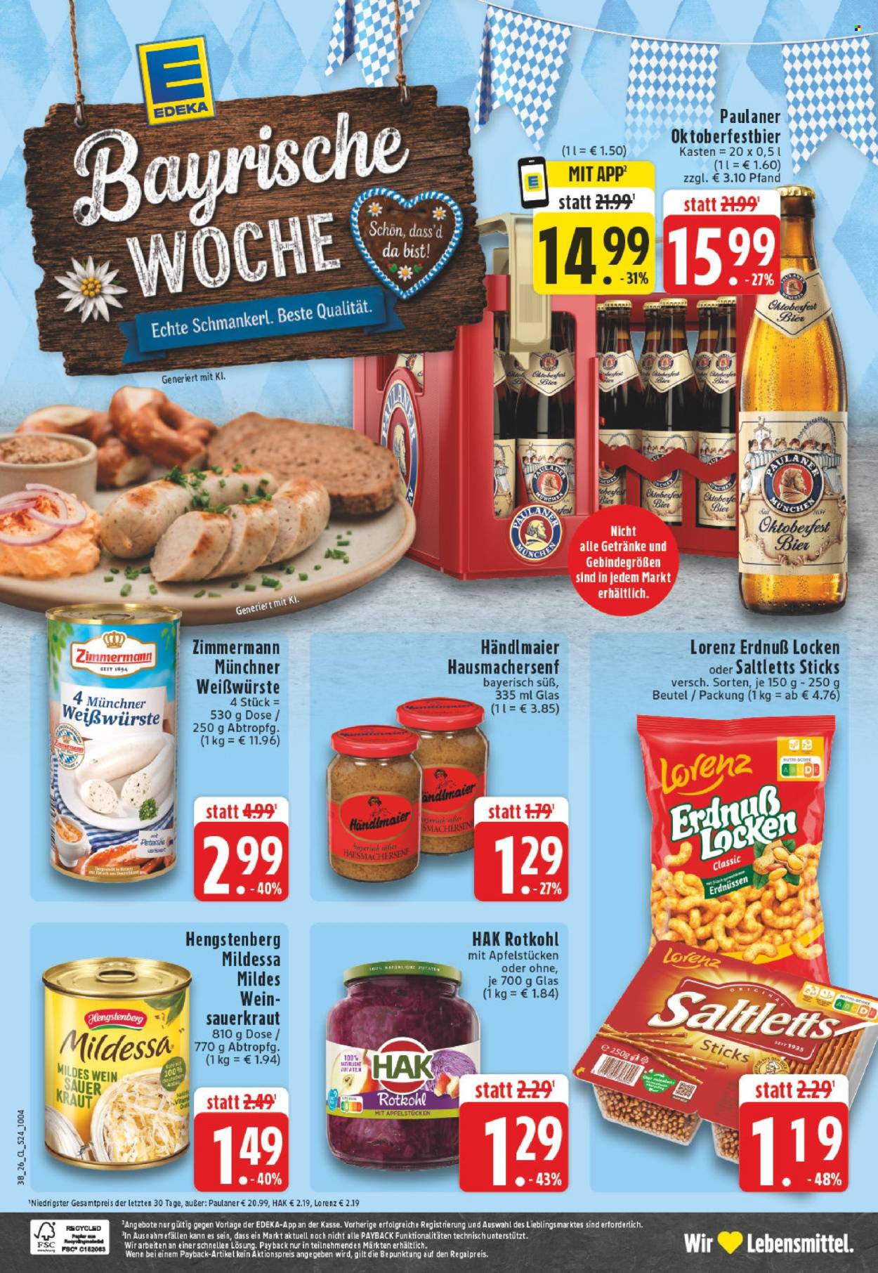 Edeka Prospekte  - 14.09.2026 - 19.09.2026. Seite 28