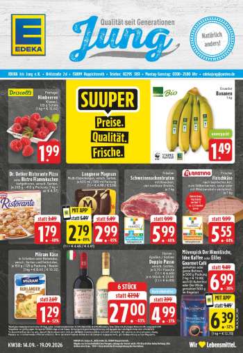 Prospekte Edeka - 14.09.2026 - 19.09.2026.