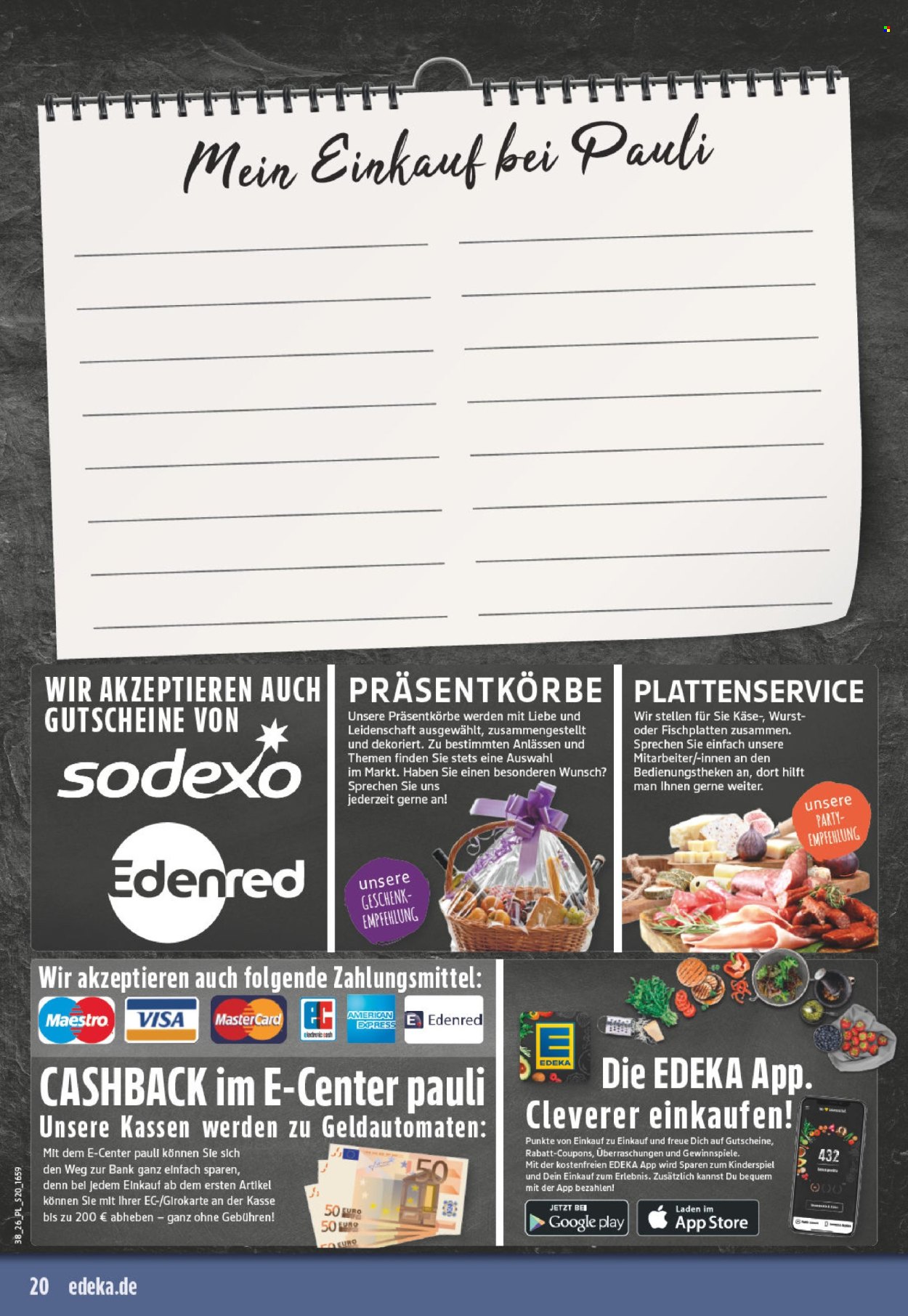 E center Prospekte  - 14.09.2026 - 19.09.2026. Seite 20