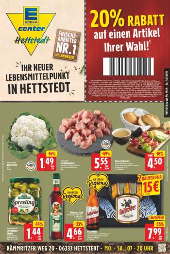 Prospekte E center - 14.09.2026 - 19.09.2026.