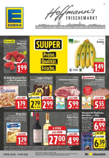 Prospekte Edeka - 14.09.2026 - 19.09.2026.