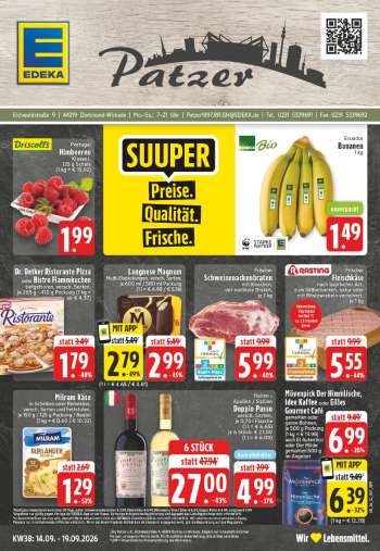 Prospekte Edeka - 14.09.2026 - 19.09.2026.