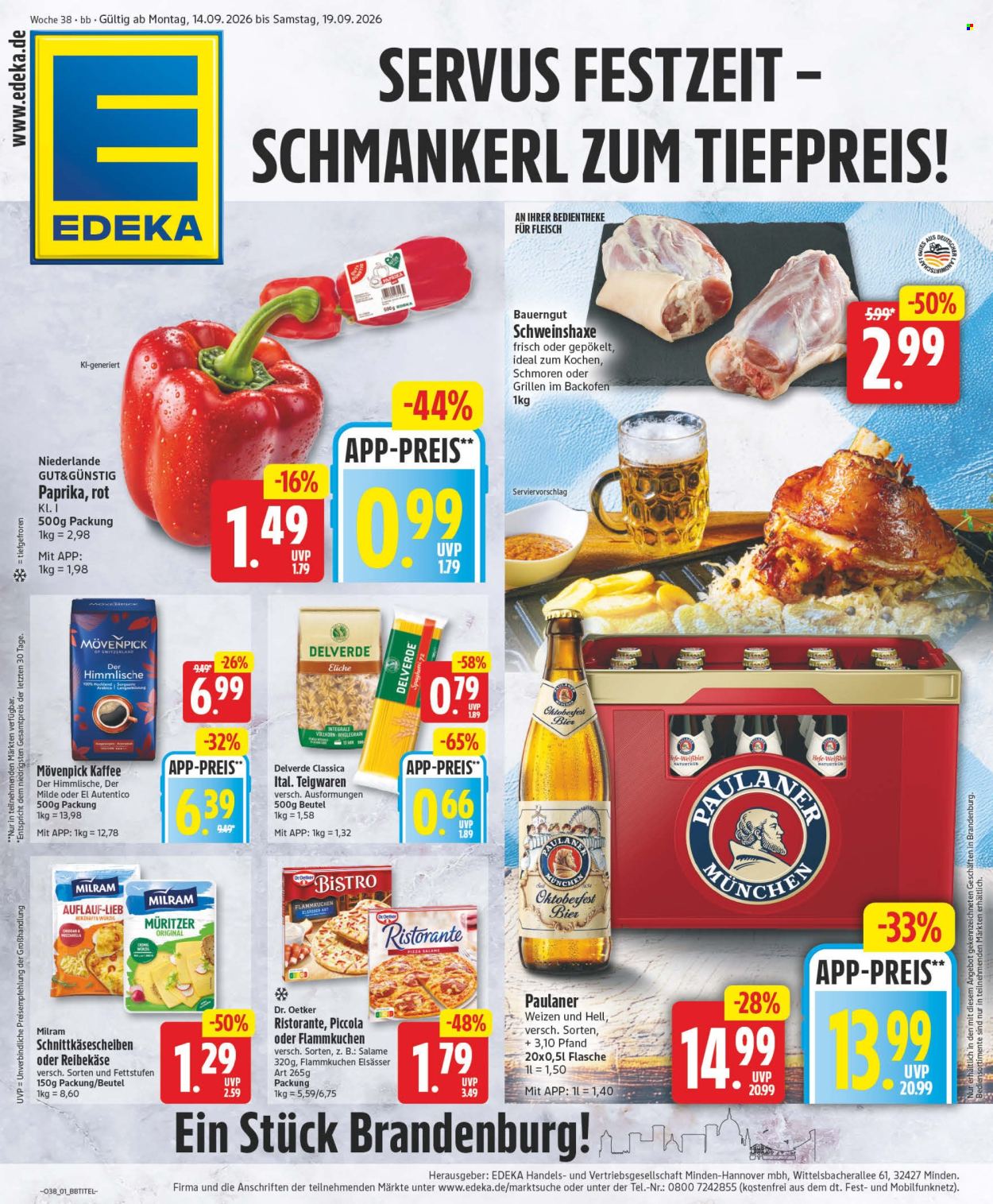 Edeka Prospekte  - 14.09.2026 - 19.09.2026. Seite 5