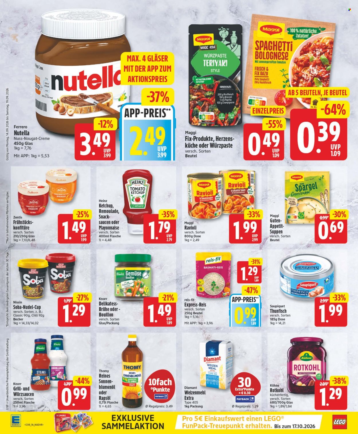 Edeka Prospekte  - 14.09.2026 - 19.09.2026. Seite 20