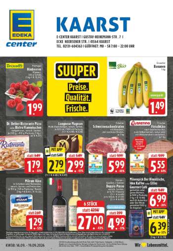 Prospekte E center - 14.09.2026 - 19.09.2026.