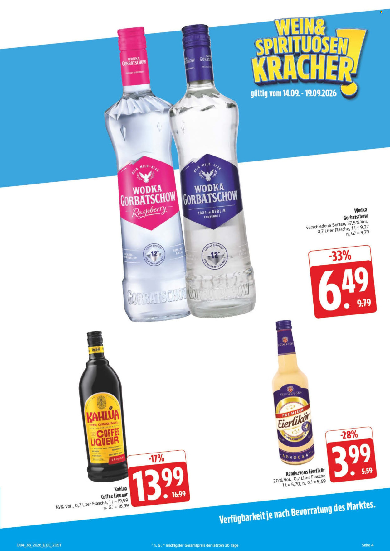 Edeka Prospekte  - 14.09.2026 - 19.09.2026. Seite 7