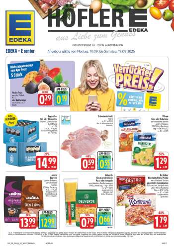 Prospekte E center - 14.09.2026 - 19.09.2026.