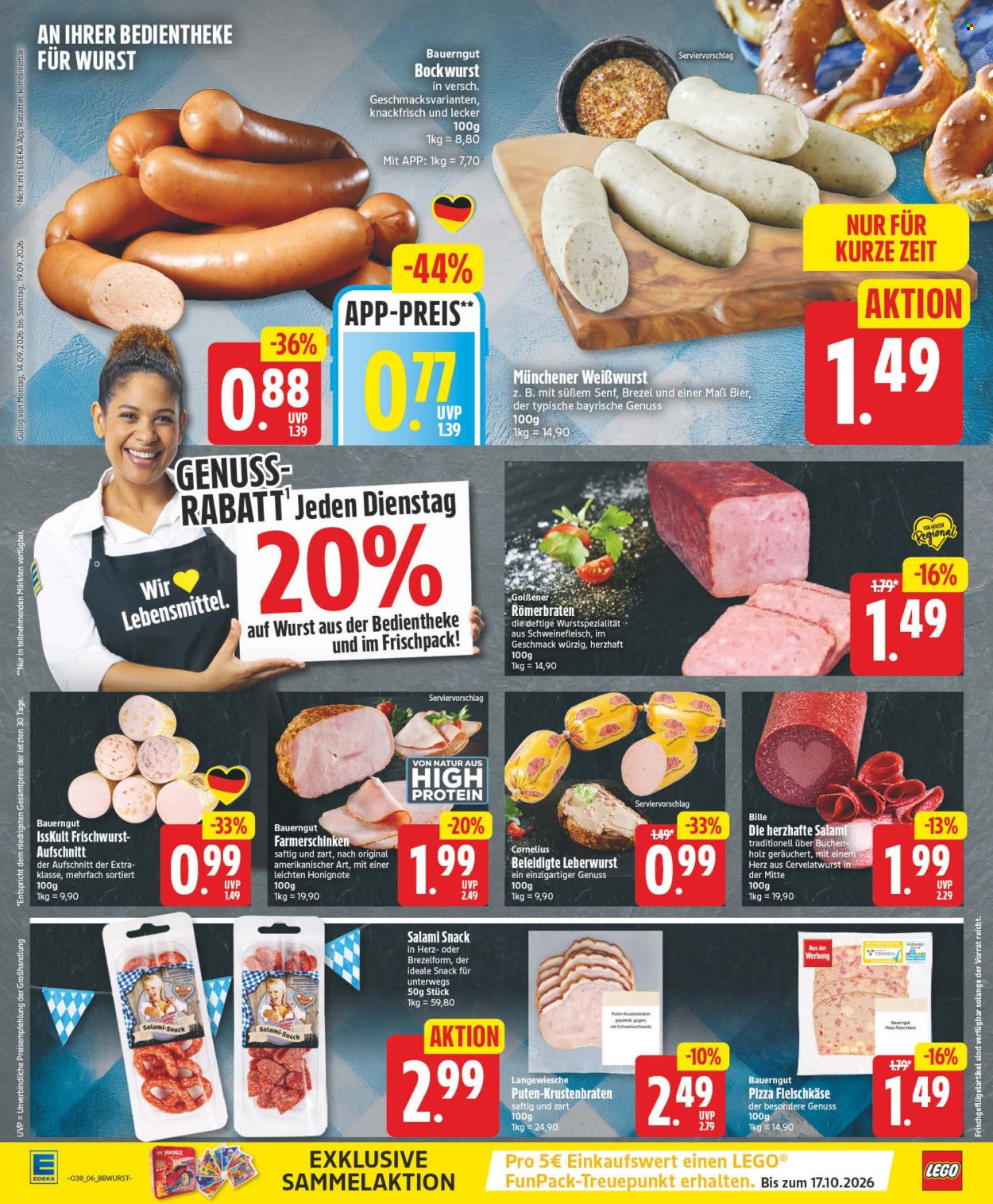 Edeka Prospekte  - 14.09.2026 - 19.09.2026. Seite 6