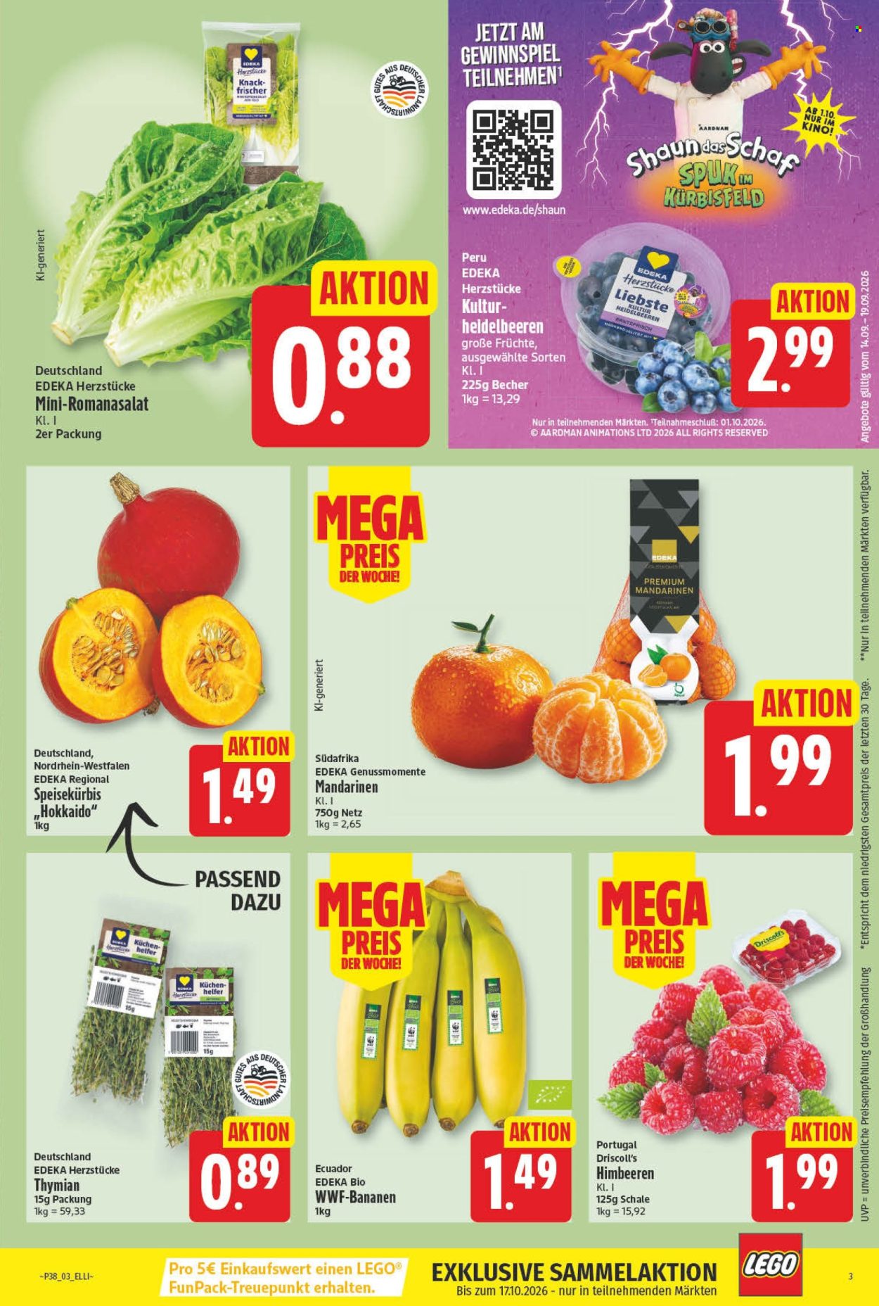 Edeka Prospekte  - 14.09.2026 - 19.09.2026. Seite 3