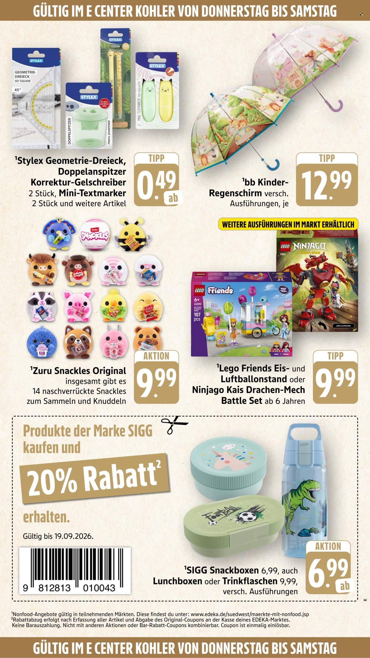 E center Prospekte  - 14.09.2026 - 19.09.2026. Seite 63