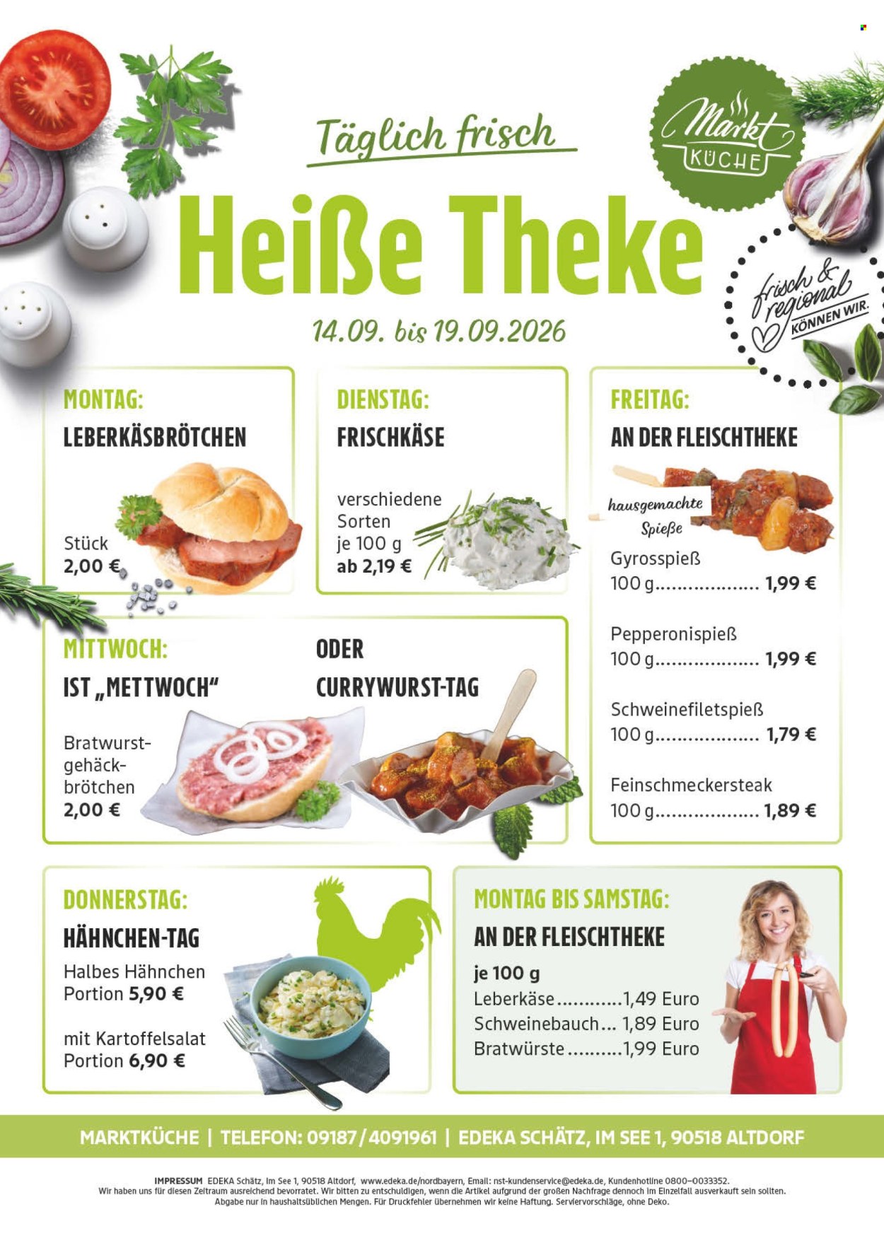 Edeka Prospekte  - 14.09.2026 - 19.09.2026. Seite 2