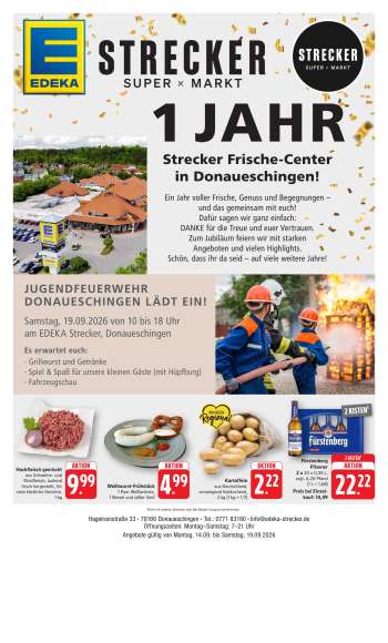 Prospekte E center - 14.09.2026 - 19.09.2026.