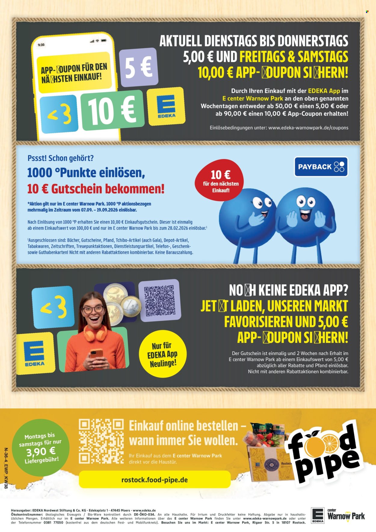E center Prospekte  - 14.09.2026 - 19.09.2026. Seite 44