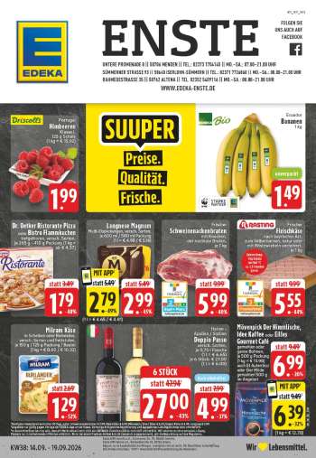 Prospekte Edeka - 14.09.2026 - 19.09.2026.