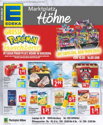 Prospekte Edeka - 14.09.2026 - 19.09.2026.