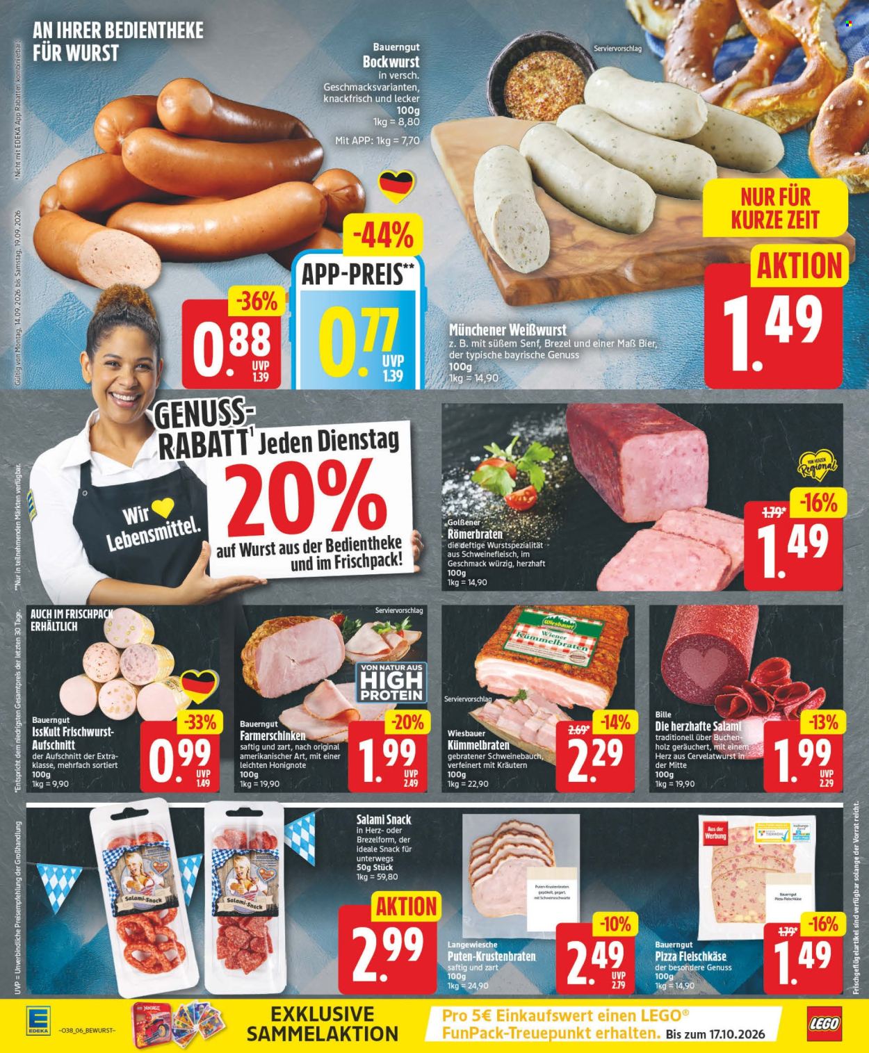 Edeka Prospekte  - 14.09.2026 - 19.09.2026. Seite 6