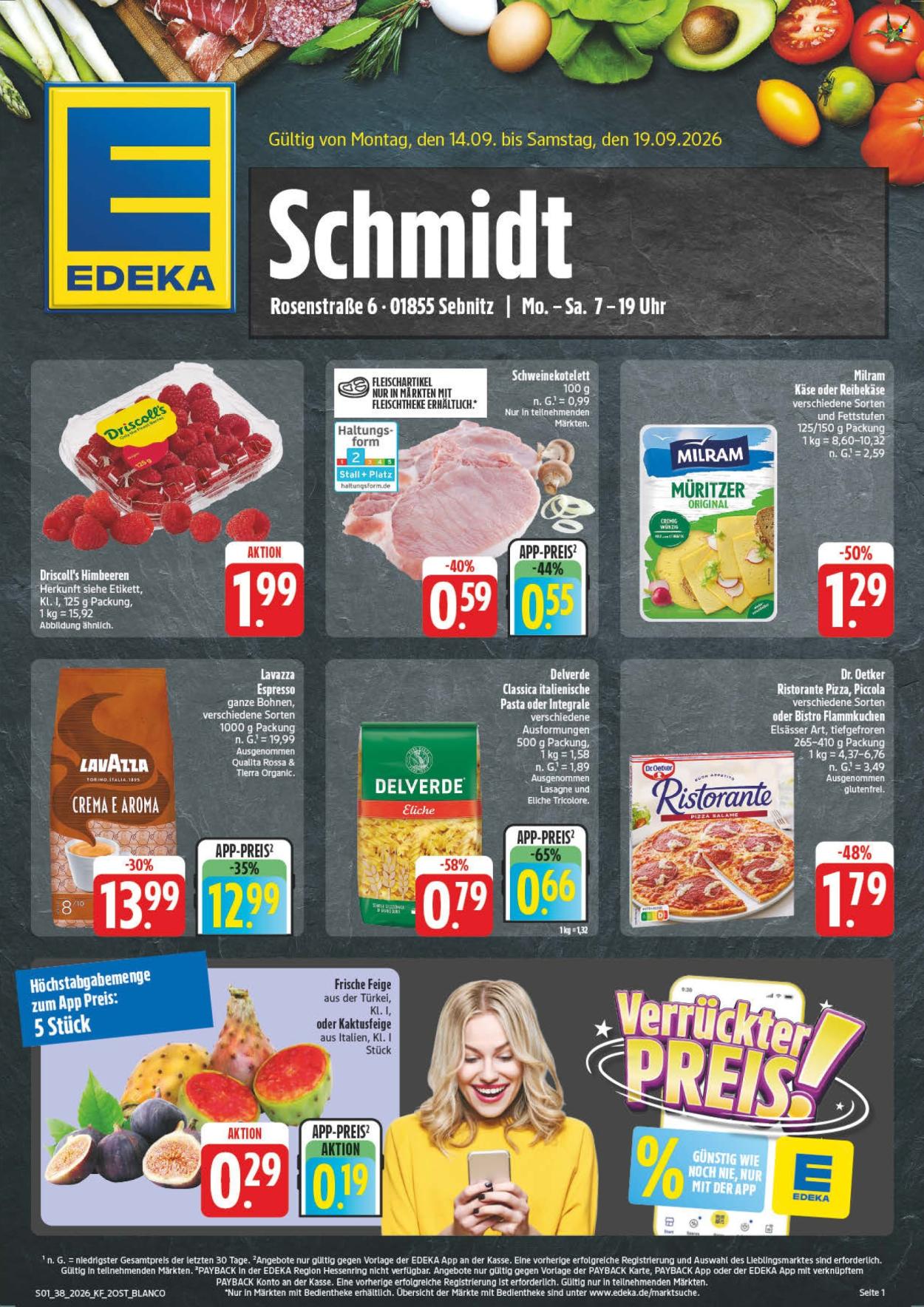Edeka Prospekte  - 14.09.2026 - 19.09.2026. Seite 1