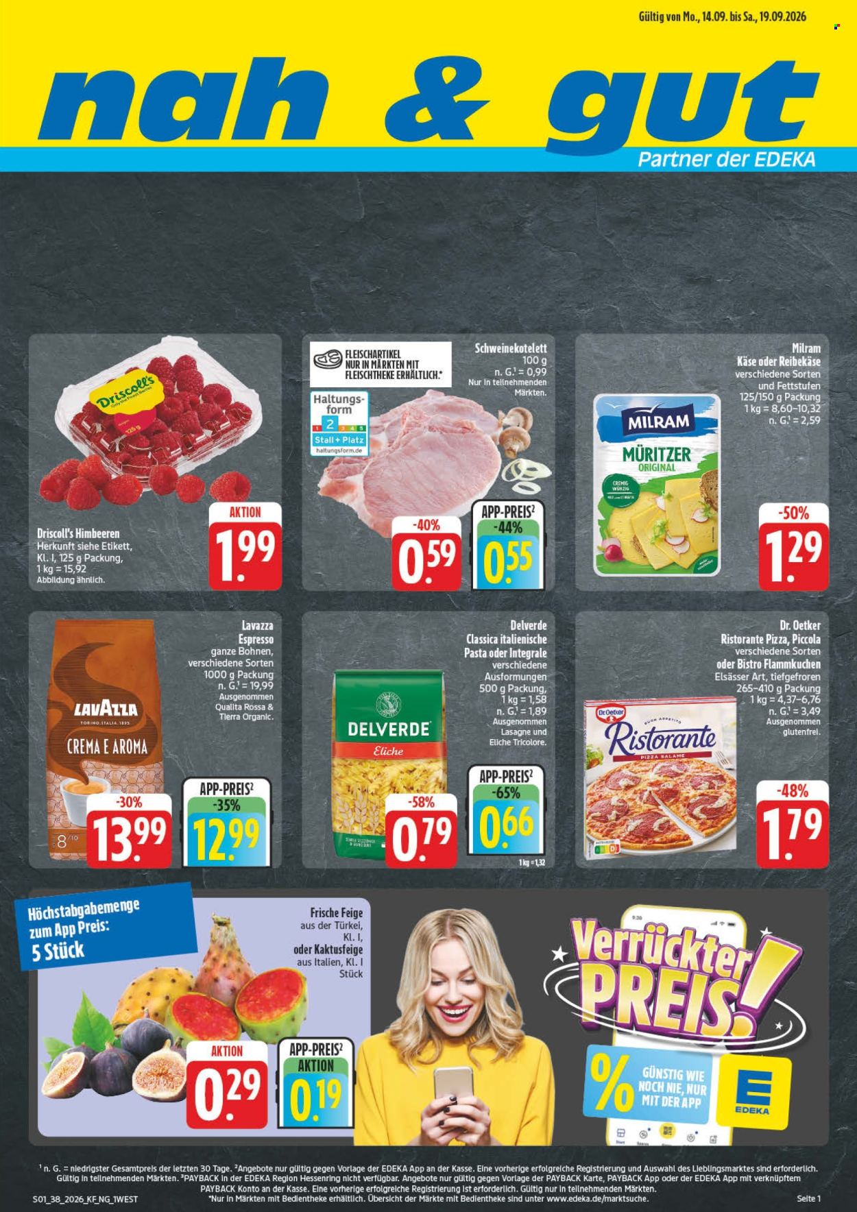 Edeka Prospekte  - 14.09.2026 - 19.09.2026. Seite 1