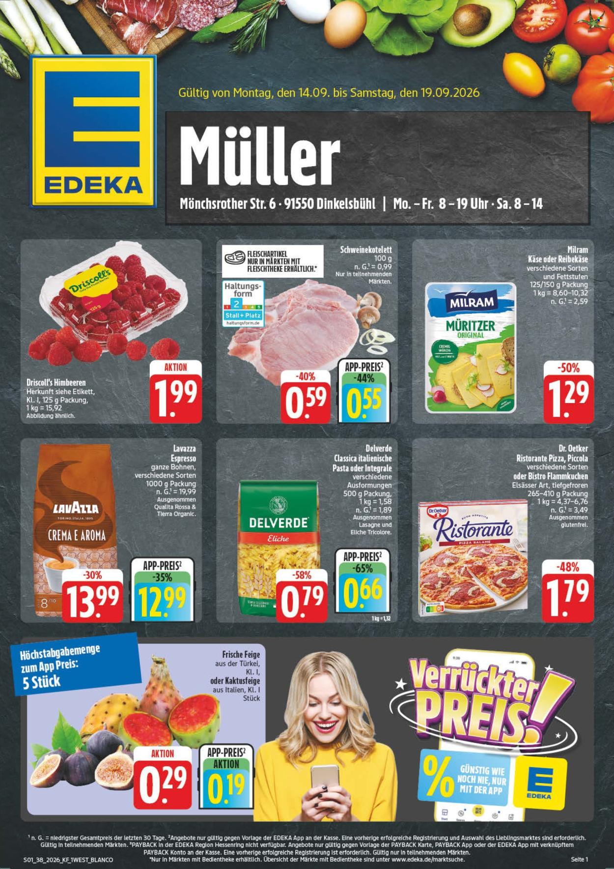 Edeka Prospekte  - 14.09.2026 - 19.09.2026. Seite 1