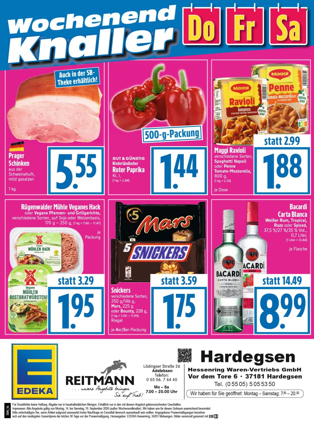 Edeka Prospekte  - 14.09.2026 - 19.09.2026. Seite 16
