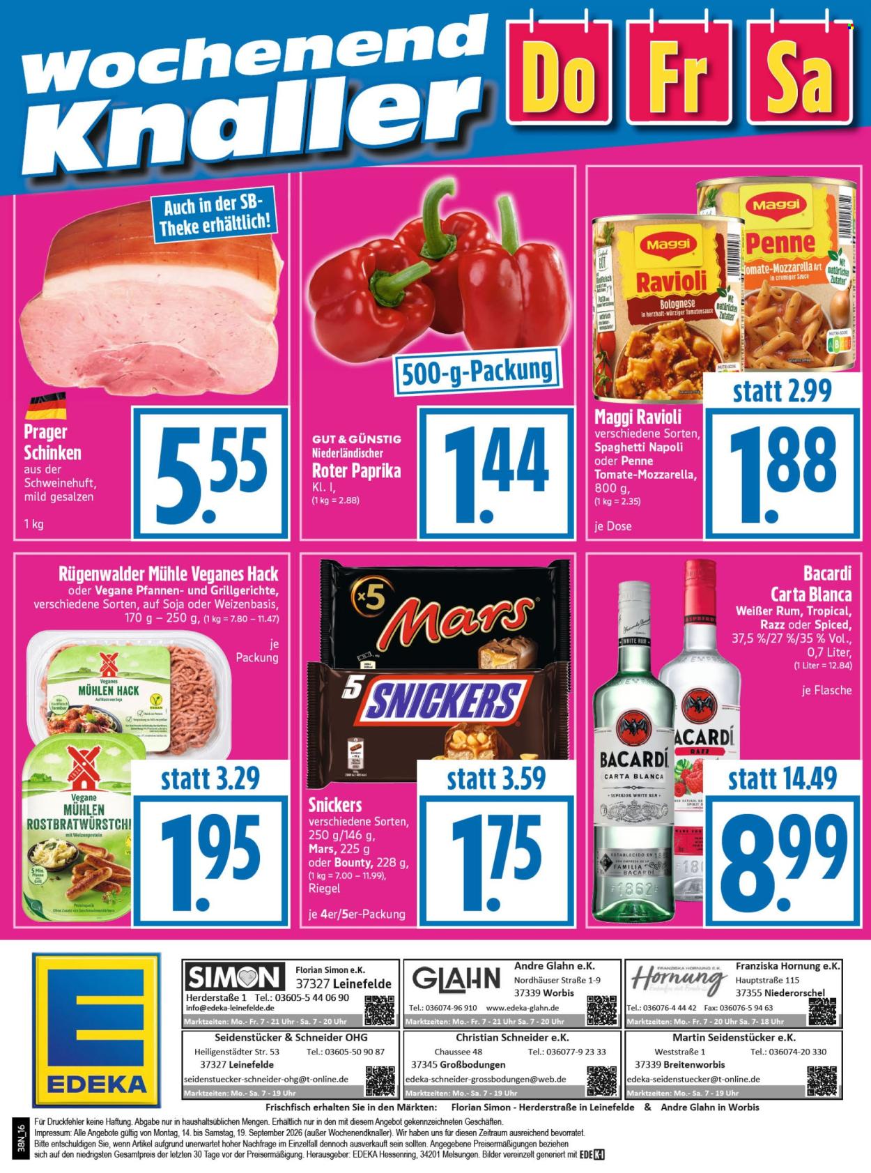 Edeka Prospekte  - 14.09.2026 - 19.09.2026. Seite 16