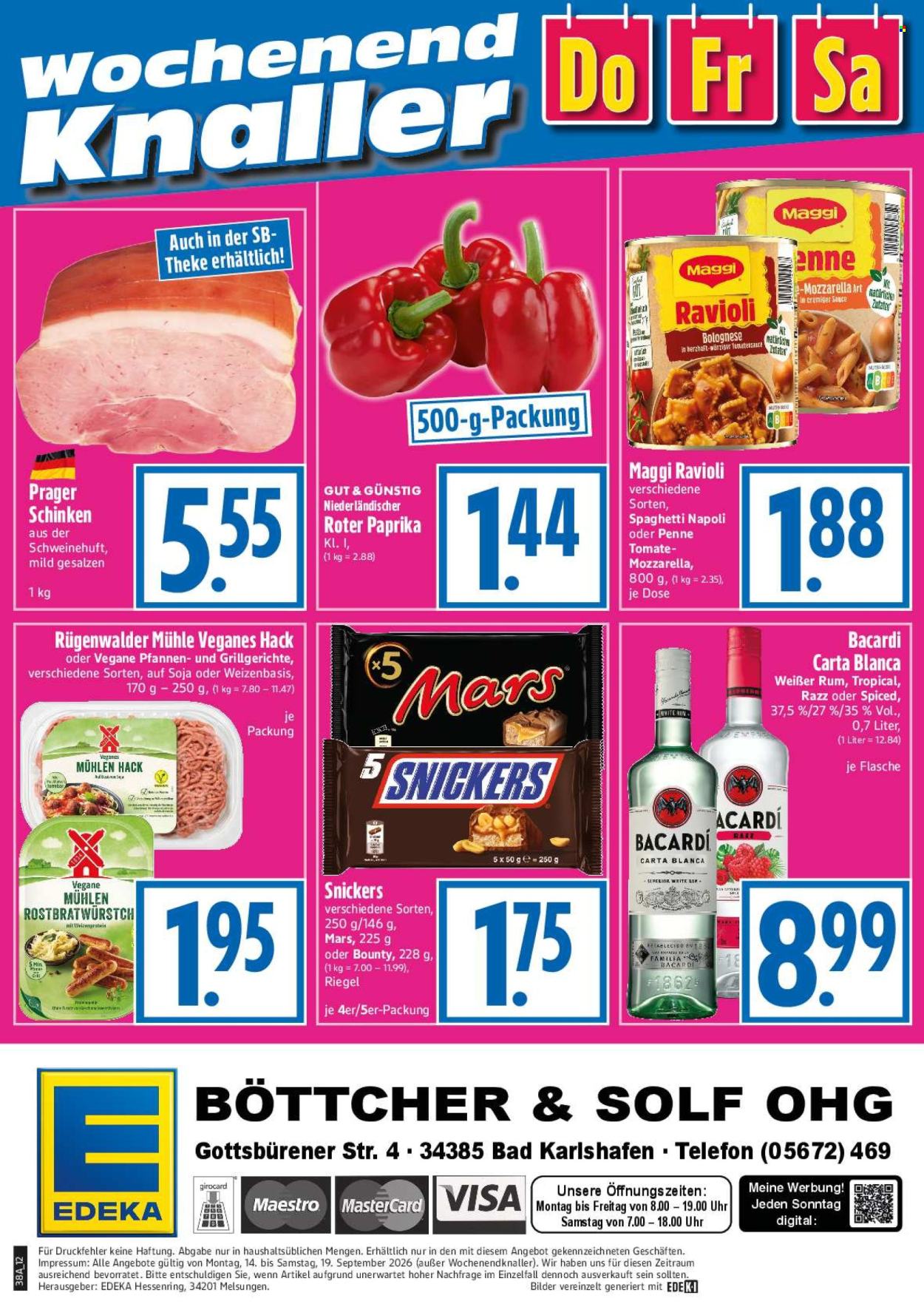 Edeka Prospekte  - 14.09.2026 - 19.09.2026. Seite 12