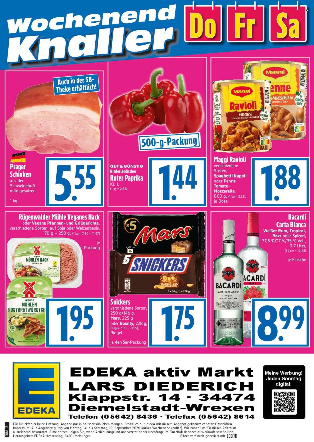 Edeka Prospekte  - 14.09.2026 - 19.09.2026. Seite 12