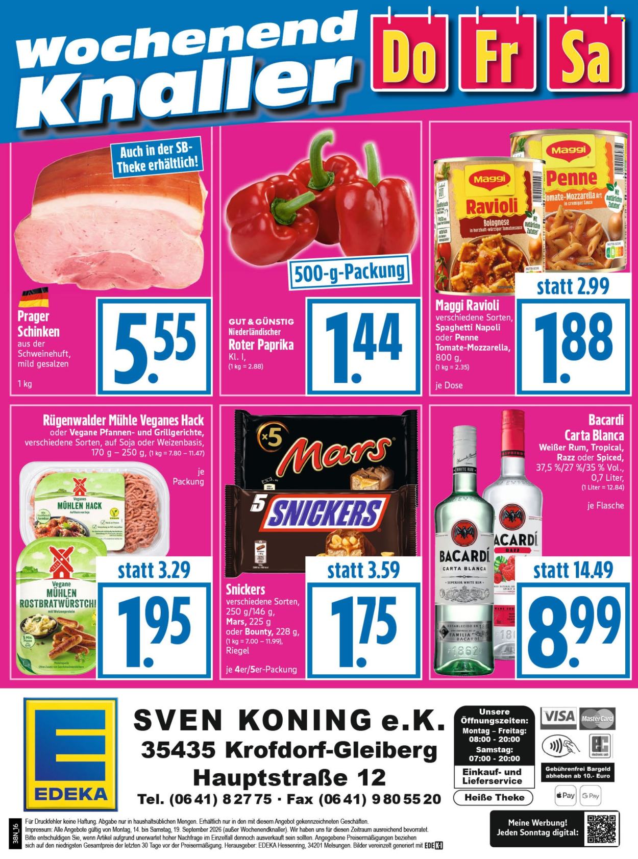 Edeka Prospekte  - 14.09.2026 - 19.09.2026. Seite 16
