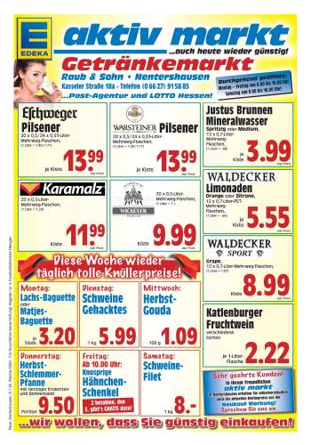 Prospekte Edeka - 14.09.2026 - 19.09.2026.