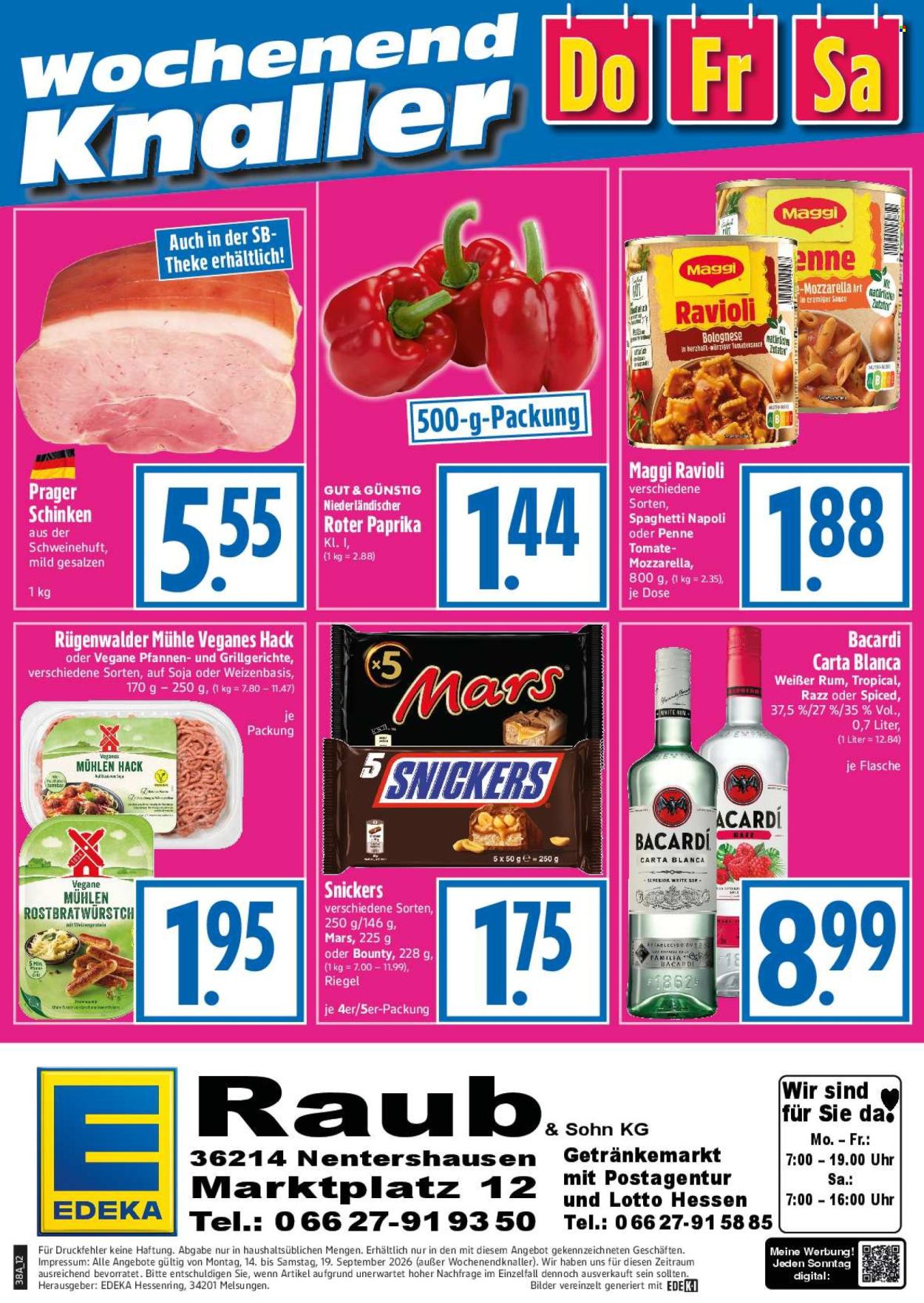 Edeka Prospekte  - 14.09.2026 - 19.09.2026. Seite 14