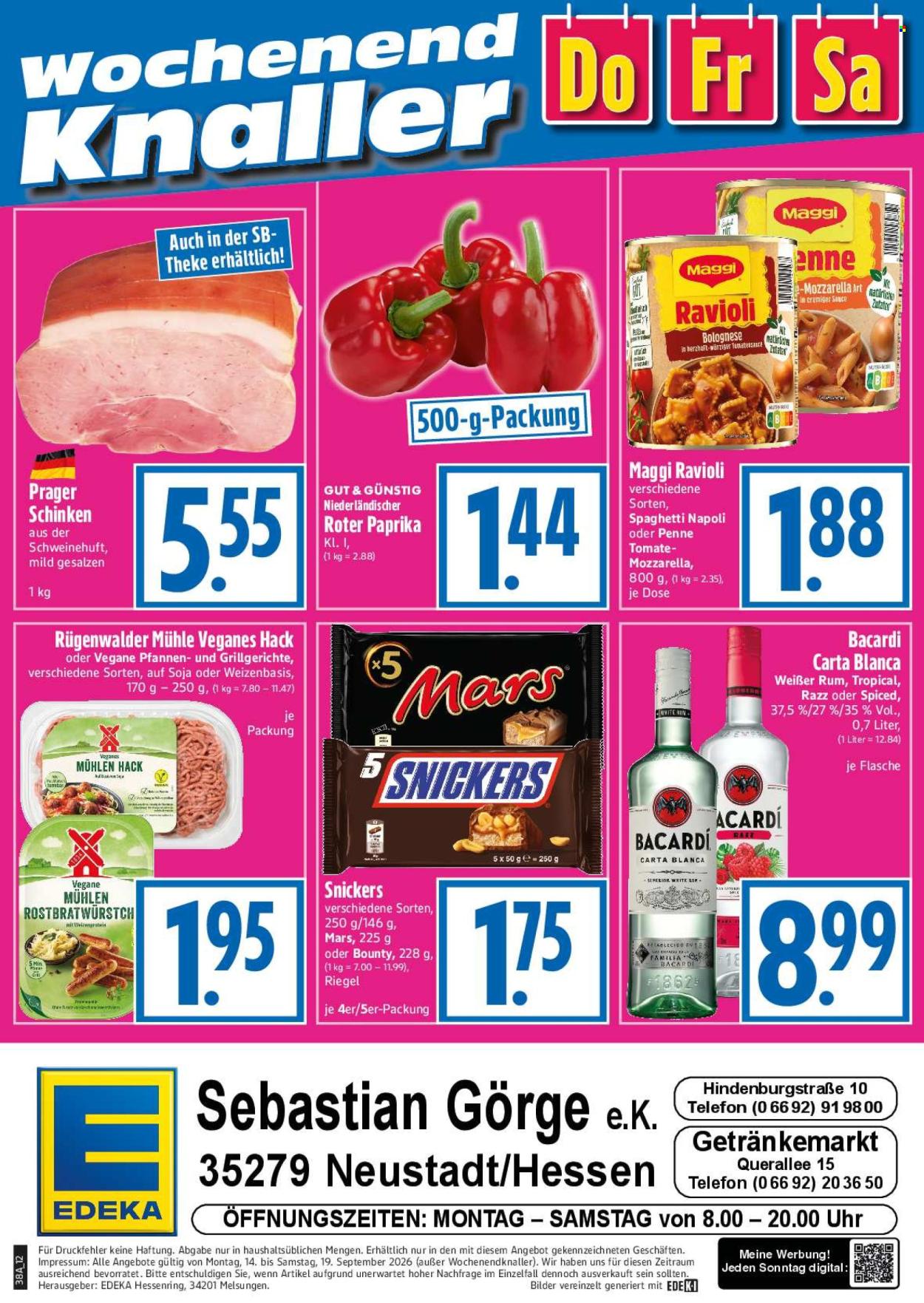 Edeka Prospekte  - 14.09.2026 - 19.09.2026. Seite 12