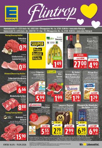 Prospekte Edeka - 14.09.2026 - 19.09.2026.